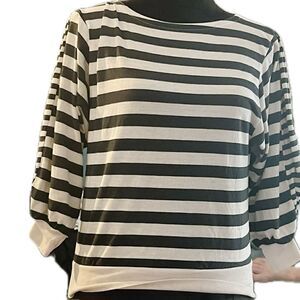 Wayne Taylor, Womens size large long sleeve striped sweater